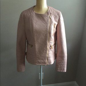 Calvin Klein faux leather jacket